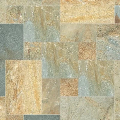 Slate - Golden Sun, Pattern, Versaille, Natural Cleft (S783)