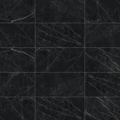 Gemma 12" x 24" Honed Porcelain Field Tile in Notte