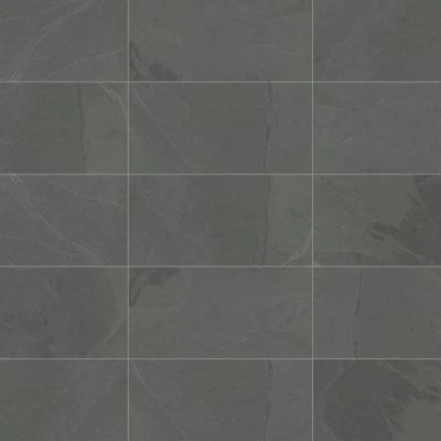 Black Pearl 12" x 24" Gauged Slate Tile