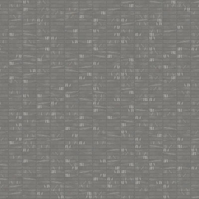 Nomade 1"x4" Matte Porcelain Straight Set Mosaic Tile in Argent