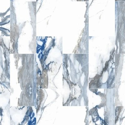 Crash Blue Polished 12x24