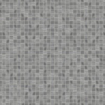 Gemma 2" x 2" Honed Porcelain Mosaic in Grey Onyx