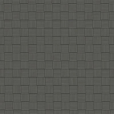 Sahara .5" x 4" Matte Crosshatch Porcelain Mosaic Tile in Dark