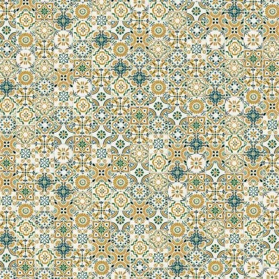 Cotto Revival - Marbella, Square, 4X4, Hand Crafted, Glossy