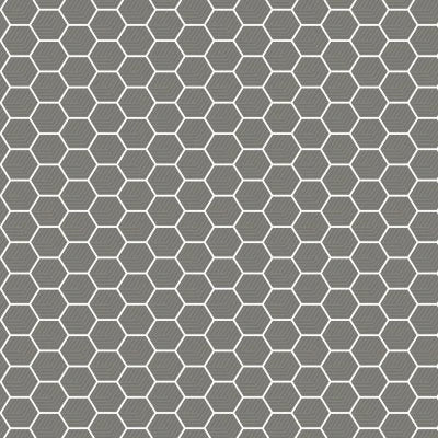 CARPENTER GREY HEXAGON CUBE 5X6 (WALL ONLY)