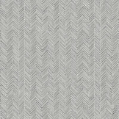 Kaikos Skinny Chevron Glass Mosaic in Silver
