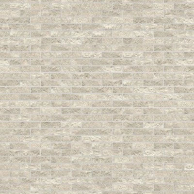 Limestone Arctic Gray, Brick Joint, 2X6, Straight Edge, Split Face
