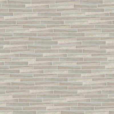 Limestone Volcanic Gray, Wedge, 4 3/4X23 13/16, Straight Edge, Mix