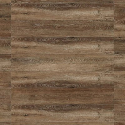 Othello 8" x 48" Honed Porcelain Tile in Brown