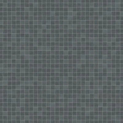 Zagora 2" x 2" Glossy Zellige Mosaic Tile in Charcoal