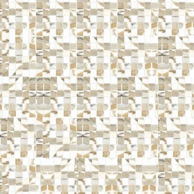 Crash Beige 12x12 Basketweave Natural