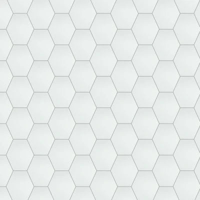 HEKSA WHITE 8X9-POR