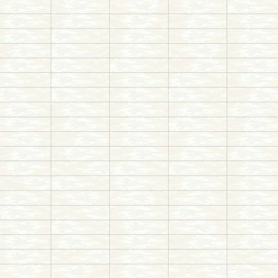 Costa Clara - Cloud, Rectangle, 3X12, Undulated, Glossy