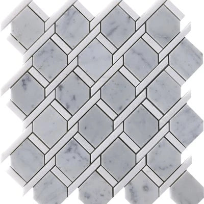Natural Stone Dark Blend Rope Mosaic