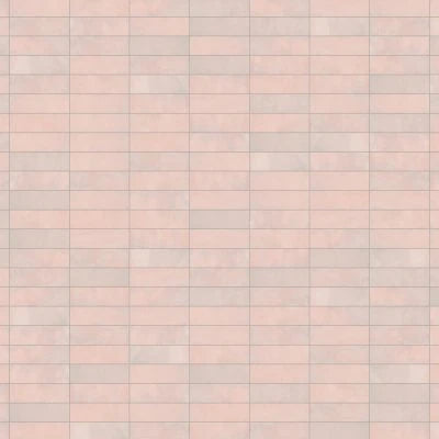 Cloé 2.5" x 8" Glossy Ceramic Tile in Pink
