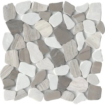 CULTURA WINTER HONED MOSAIC 12X12-PEB