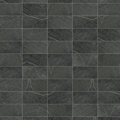 Pietra Divina Nero Marquina, Bamboo, 6X12, Straight Edge, Honed