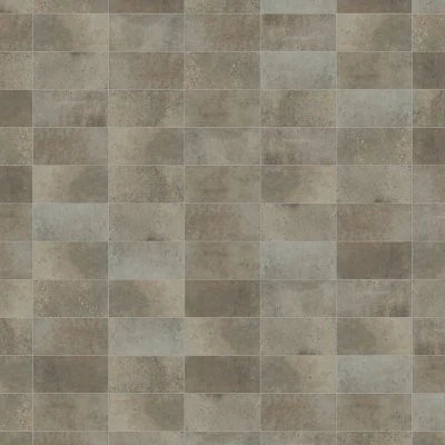 Montana 5" x 10" Matte Brick-Look Porcelain Field Tile in Silverbow