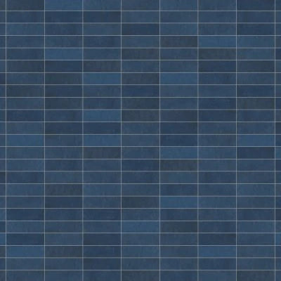 Cloé 2.5" x 8" Glossy Ceramic Tile in Blue