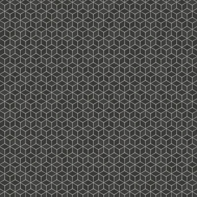 Le Cafe 2" x 3" Diamond Matte Porcelain Mosaic Tile in Black