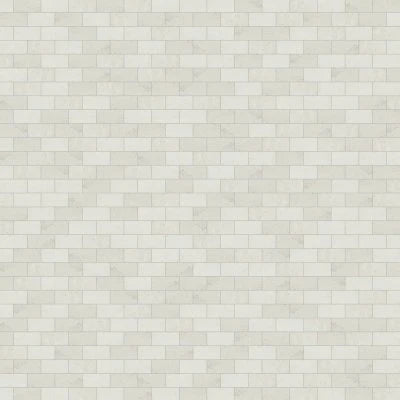 Modern Hearth White Ash, Brick Joint, 2X4, Matte