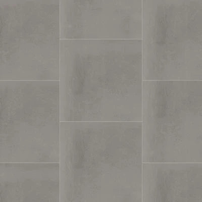 Moroccan Concrete - Gray, Square, 24X24, Matte