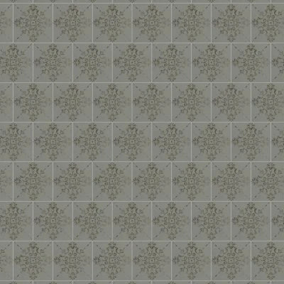 Moroccan Concrete - Aziza - Gray, Aziza, 8X8, Matte