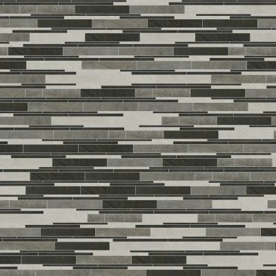 Ironcraft Grey Black Blend, Random Interlocking, Mixed