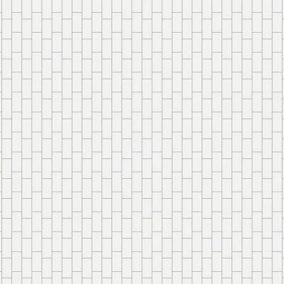 MOSAIC ARTISAN PLUS WHITE GLOSSY 2X4 FLAT (11.5X11.5 SHEET)