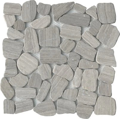 CULTURA GRAY HONED MOSAIC 12X12-PEB