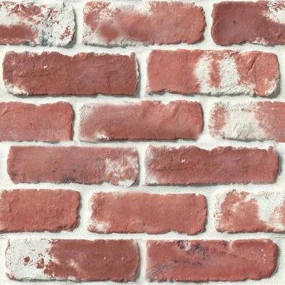 Avondale 2" x 8" Antik Matte Brick Tile in Used Red