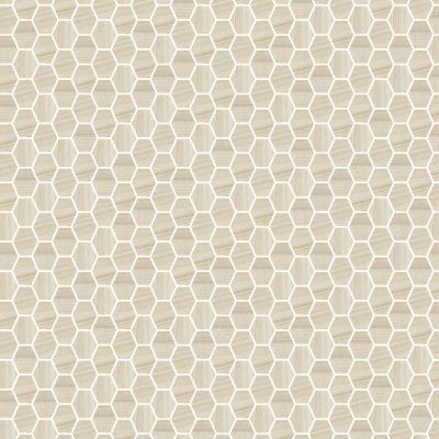 Onyx Honey Natural Hex Mosaic