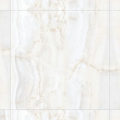 Magnifica Nineteen Forty-Eight 48" x 48" - 8mm Honed Porcelain Tile in Crystal Onyx