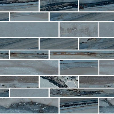 Exotic Stone Lagoon Polished Murreto Mosaic