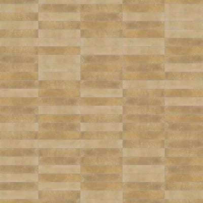 Celine 2.5" x 12" Matte Porcelain Floor & Wall Tile in Cotto