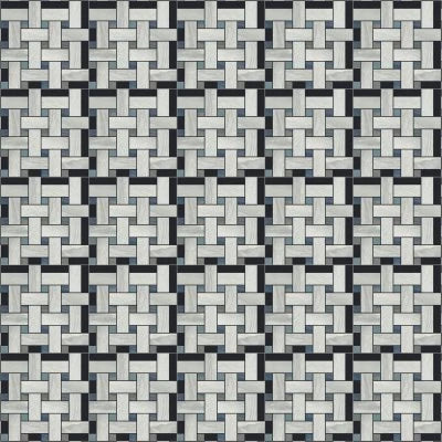 Macaubas Azul&Pearl Basketweave