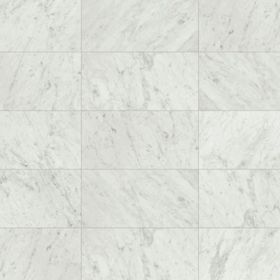 White Carrara 12" x 24" Floor & Wall Tile