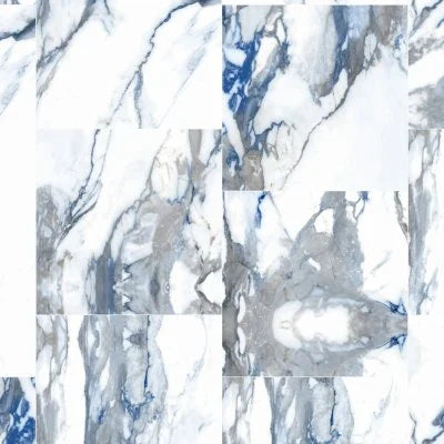 Crash Blue Polished 24x24