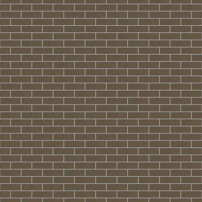 Zenia 2" x 6" Matte Porcelain Floor & Wall Mosaic in Umbra
