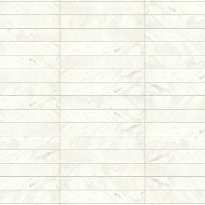 Magnifica 4" x 24" - 8mm Polished Porcelain Tile in Luxe White