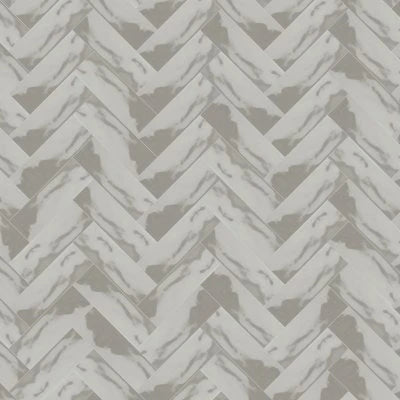 Mythology Harmonia, Rectangle, 4X12, Undulated, Glossy