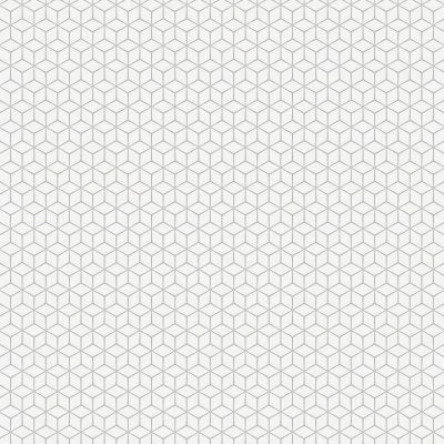 Le Cafe 2" x 3" Diamond Glossy Porcelain Mosaic Tile in White