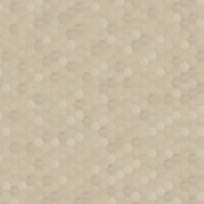 Caspian Bisque 3" Honed Marble Mesh Back Hexagon Mosaic