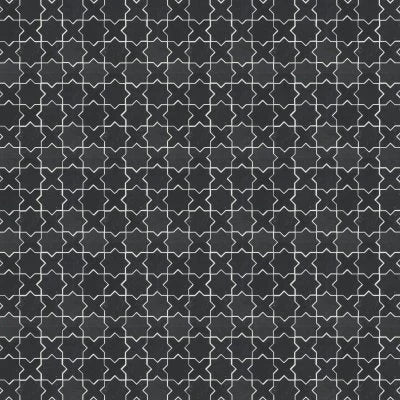 Monet Honed Marble Mosaic 6 Tile in Nero Marquina
