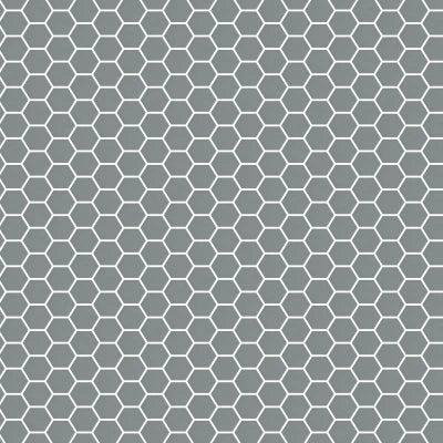MOSAIC ARTISAN PLUS DARK SATIN MATTE HEXAGON (12.5X11 SHEET)