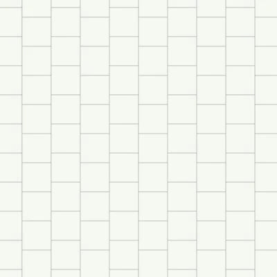 Esenzia White Solid Glossy 6x6