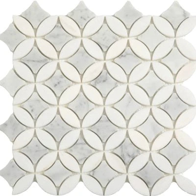 Natural Stone Dark Blend Superellipse Mosaic