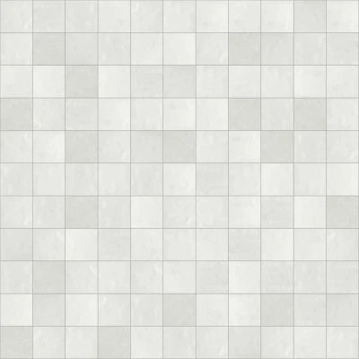 Cloé 5" x 5" Glossy Ceramic Tile in White
