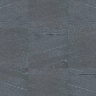 Urban 2.0 24" x 24" Floor & Wall Tile in Raven Black