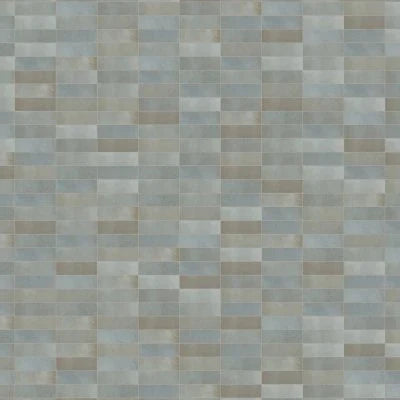 Celine 2" x 6" Matte Porcelain Floor & Wall Tile in Blue